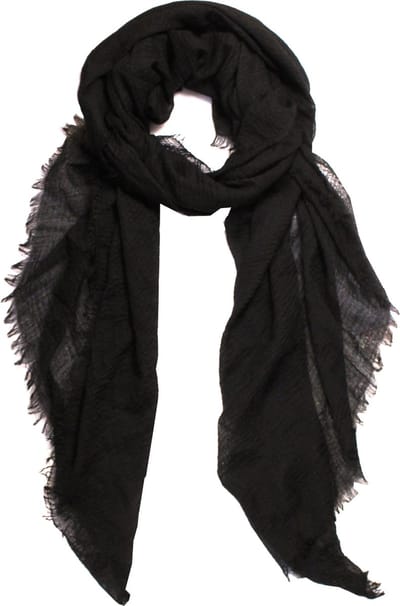 Dames Sjaal XXL - Shawl - Zwart