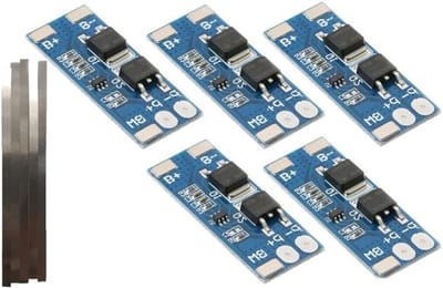 Batterij Bescherming - Circuit Module - Accu Beheer - Overstroom Detectie - 5 Stuks 8A - Blauw