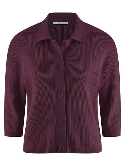 Vest 3/4-mouwen Van Peter Hahn paars