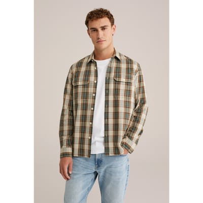WE Fashion Overshirt Dark Green Taglia: XS | Camicie Casual Outlet | Uomo | Verde