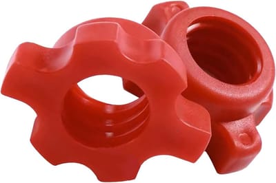 Spinlock Halterkragen voor Gewichtheffen - Antislip Schroefbevestiging voor Halterstangen