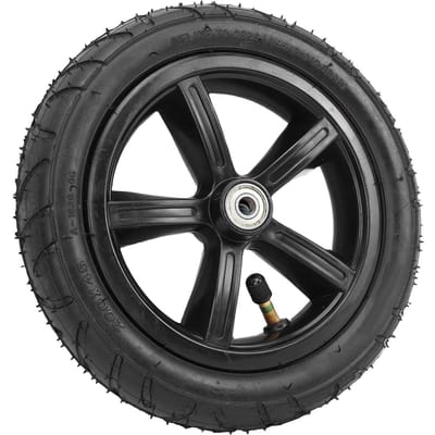 8 Inch Luchtband Anti-slip 200 X 45 Binnenband met Naaf 8mm Lager voor Elektrische Scooter black