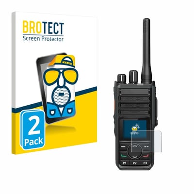 BROTECT - Screenprotector voor Hytera HP565 - Folie Beschermfolie matte 2 Stuks