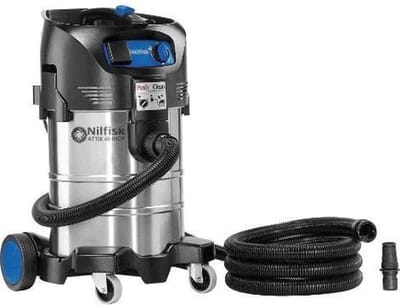 Nilfisk ATTIX 40-21 PC - Stofzuiger 37 - 1500 W - Zwart, Zilver