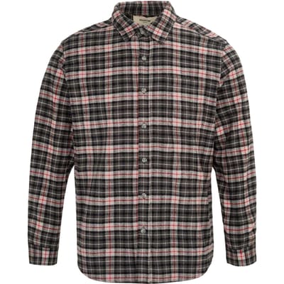 Firetrap Geruit herenoverhemd (Zwart/Grijs)