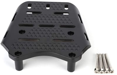 Dailygoods- Bagagedrager Achter - CNC Aluminiumlegering - Geschikt voor PCX 125/150 2014-2019 - Robuust en Duurzaam - Inclusief Schroeven - Professionele Productie - Motorfietsdrager