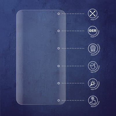 Savvies - Screenprotector voor Smartwatch QS16Pro - Folie Beschermfolie transparant volledig dekking 4 Stuks