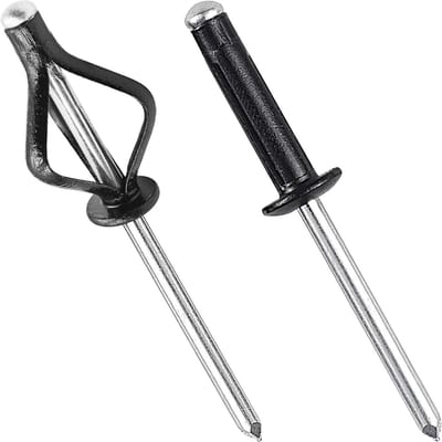 Aluminium Blindklinknagels - Drievoudige Klinknagels - Zachte Materialen Bevestigen - Grote Steunoppervlakte - Ø 4.0 x 25 mm - 50 stuks