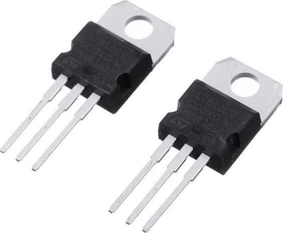 Spanningsregelaar KA7812 - 12V spanningsregelaar - TO-220 - partij van 2 stuks