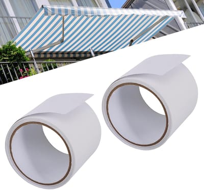Reparatieset Rollen - Plakband Afdichting - Luifel Tent Reparatie - Waterdicht Sterk Hechtend - 5m x 8cm - Transparant