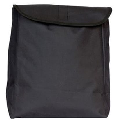 Zorgmiddelenaanhuis - Rugleuningtas voor uw scootmobiel — Basic - 13 cm x 32 cm x 37 cm (LxBxH) - Zwart