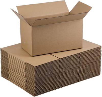 Kleine golfkartonnen verzenddozen 25 stuks 25x6 inch