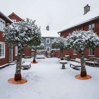 CE Serie - Wortel Beschermhoes - 100 cm - Winter - Bruin