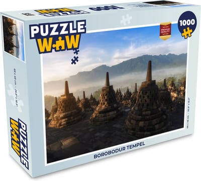 Puzzel Borobodur tempel - Legpuzzel - Puzzel 1000 stukjes volwassenen