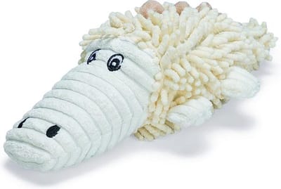 Beeztees hondenspeelgoed krokodil jort beige 32cm