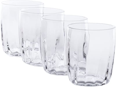Set van 4 waterglazen Incontri 29cl