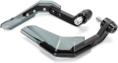 Motorfiets Handkappen - Valbescherming Handgrepen - Bescherming Rijden - Aluminiumlegering - 22MM - Zwart