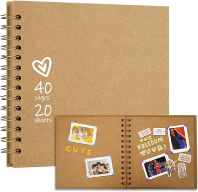 Fotoalbum - Scrapbooking Boek - fotoalbum insteekalbum - fotoboek - fotoalbum plakalbum - plakalbum - plakboek - foto album insteek - foto album klein - foto album plakalbum - fotoboek plakalbum - Er passen 300 vellen in - DIY