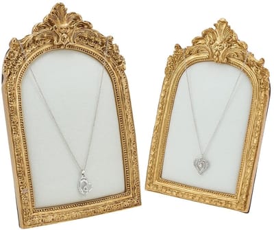 OmGoods - Dailygoody - Vintage Sieraden Organizer - Gouden Kettingen en Oorbellen Houder - Perfect voor Opbergen - Elegante Sieraden Organizer - Ideaal voor Thu