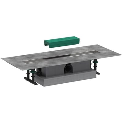 Hansgrohe uBox universal - Complete set voor standaard installatie 60 cm douchegoten, rvs 56022180