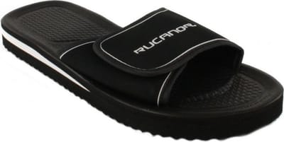 Rucanor Badslippers Santander Unisex Zwart Maat 42
