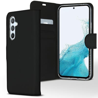 Accezz Hoesje - Geschikt voor Samsung Galaxy A54 (5G) - Wallet Softcase Bookcase - Zwart