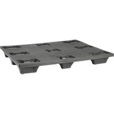 Stapelbare blokpallet, 1000 x 1200 mm, 5 stuks