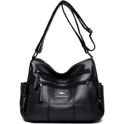 Echt merk lederen Sac luxe handtassen portemonnee damestassen designer schouder crossbody messenger bags vrouwelijke 2021 waterdichte tas zwart