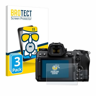 BROTECT - Screenprotector voor Nikon Z6 III - Folie Beschermfolie Beschermglas matte 3 Stuks