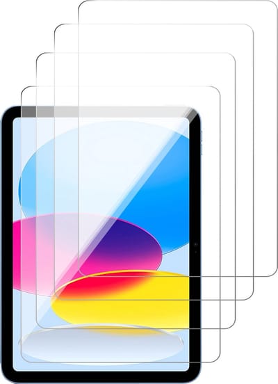 Screenprotector geschikt voor iPad 2022 10.9 inch 10e Generatie / iPad 2025 11 inch (A16) 11e Generatie - Screen Protector Glas - 4 Stuks