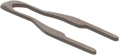 Pyrografie Punten - Houtbrand Accessoires - Gedetailleerd Graveren - Hoge Impedantie Verwarming - 2.5 x 0.7 cm - Zilverkleurig