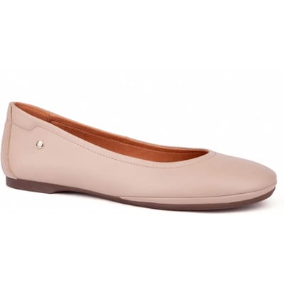 Pikolinos Carmona beige leren ballerina pumps
