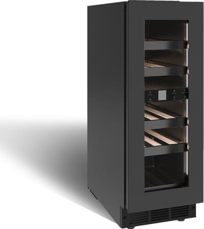 Nestor M Wijnkoelkast NWXS216FXN1 - Black RVS - 30 cm breed - 2 Zone - 16 Flessen