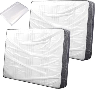 Set van 2 Matraskappen 120 x 240 cm - Beschermende Opbergzak voor Matrassen, Ideaal voor Verhuizing en Opslag