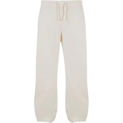Urban Classics - Loose Cotton Linen Broek rechte pijpen - M - Creme