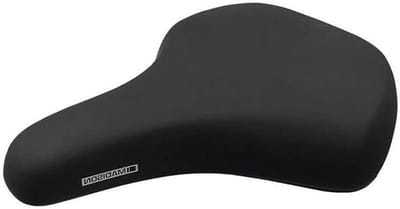 Fietszadel - Comfortabel zadel - Sportief fietsen - Korte pasvorm - 10x10x10cm - Zwart