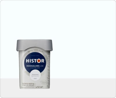Histor Perfect Finish Lak Hoogglans 0,75 liter - Hoornwit