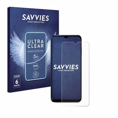 Savvies - Screenprotector voor Nokia G60 5G - Folie Beschermfolie transparant 6 Stuks