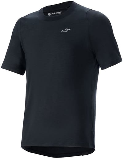 Alpinestars A-dura Dri Wool Korte Mouw Wielertrui Zwart L Man
