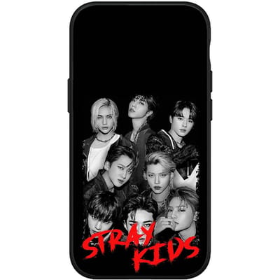 Cover voor iPhone 15 14 Xiaomi Redmi Note 13 12 11 Pro Max X 8 7 9 XR Samsung Galaxy S24 S23 A05 OPPO A15 Huawei Cute Stray Kpop Kids SKZ Telefoonhoesje for iPhone 15 Plus ecru