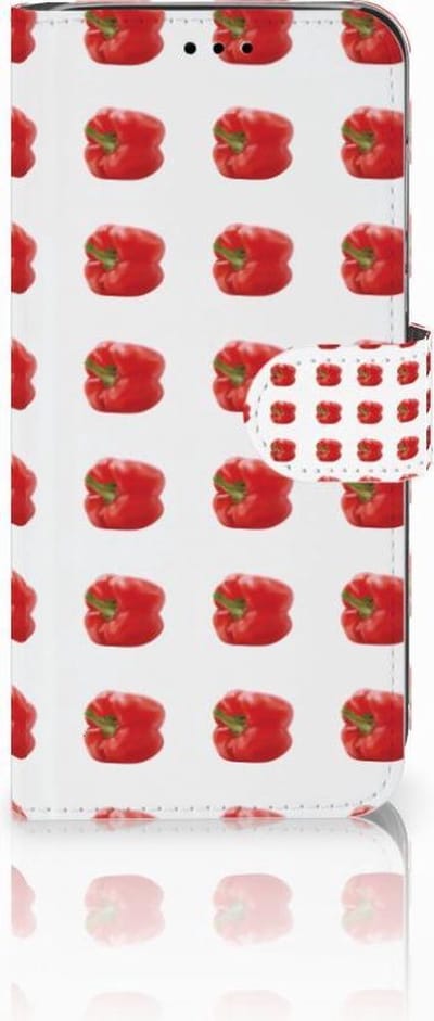 Book Case voor Huawei P20 Lite Book Cover Paprika Red