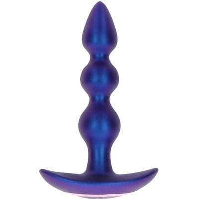 TOYJOY - The Bold Beaded Vibr Anal Plug - Anal Toys Blauw
