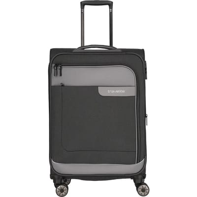 travelite VIIA 4W Trolley Slate Grijs 67cm
