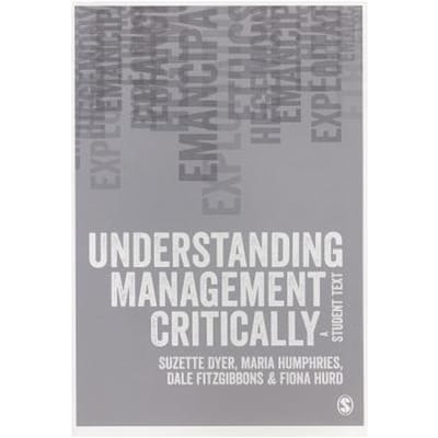 Understanding Management Critically - Dyer