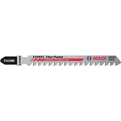 BOSCH decoupeerzaagblad T 141 TCT, voor vezelcementplaten/droogbouw, L 100 mm, hardmetaaltechnologie, tandsteek 4,3 mm