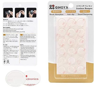 Siliconen Zelfklevende Meubels Bumpers - 72 Stuks 20mm Geluidsdempers voor Glas en Meubels