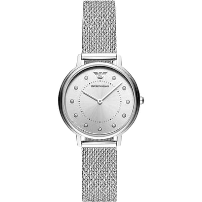 Emporio Armani AR11128 Dameshorloge 32 mm - Zilverkleurig