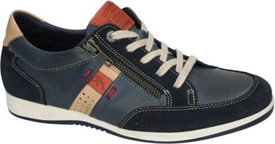 Fluchos -Heren - blauw donker - sneakers - maat 39