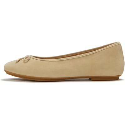 FitFlop Delicato bow suede ballet flats