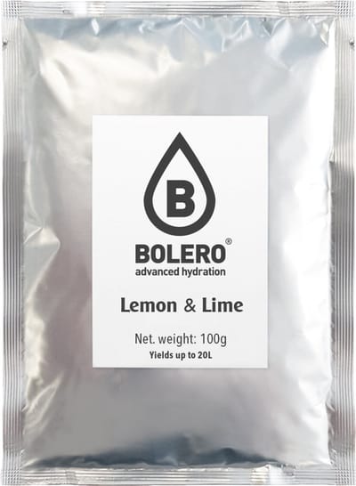 Bolero - Lemon & Lime (zak van 100 gram voor het maken van suikervrije limonade)